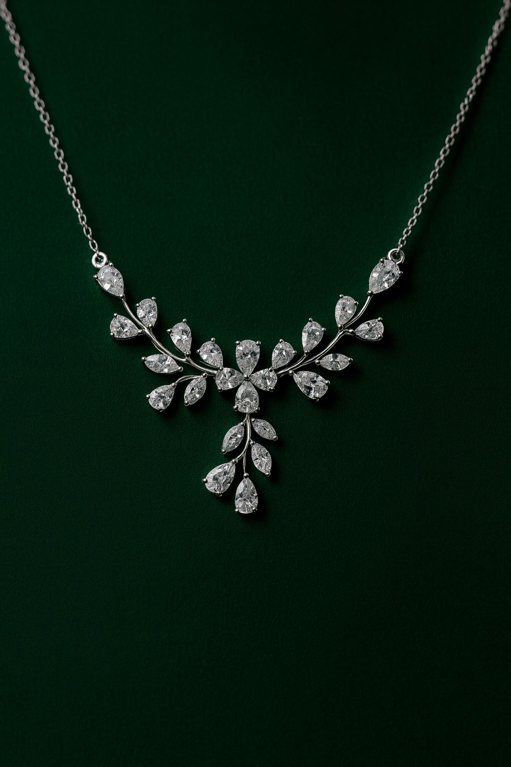 Zumurrud Crescent Necklace